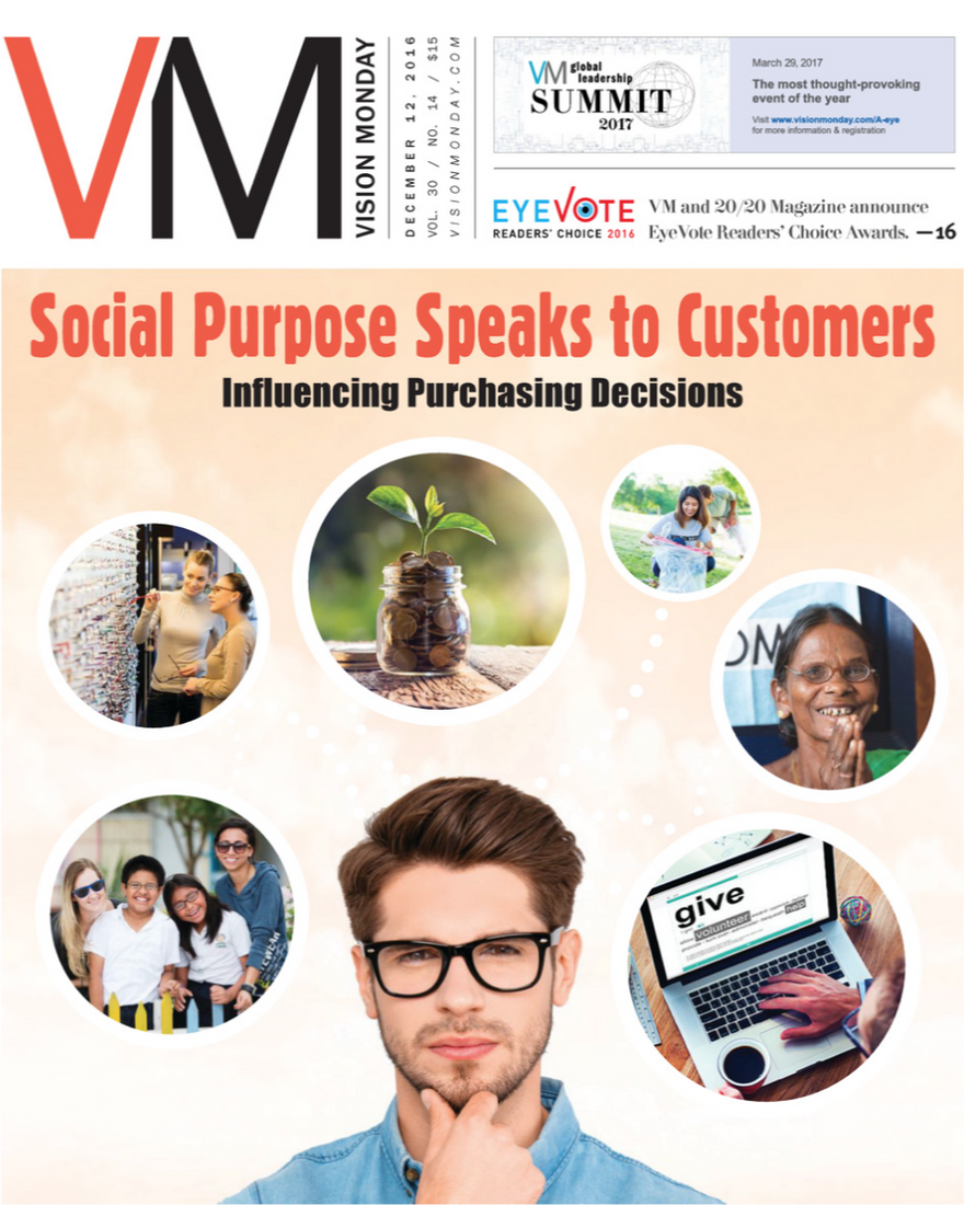 Vision Monday Features EOF in Social Purpose Story